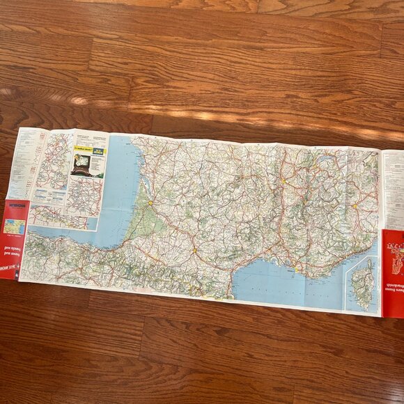 Lot of Vintage 90s MICHELIN Foldable Paper Street Maps Bus Route Paris France - Picture 13 of 14
